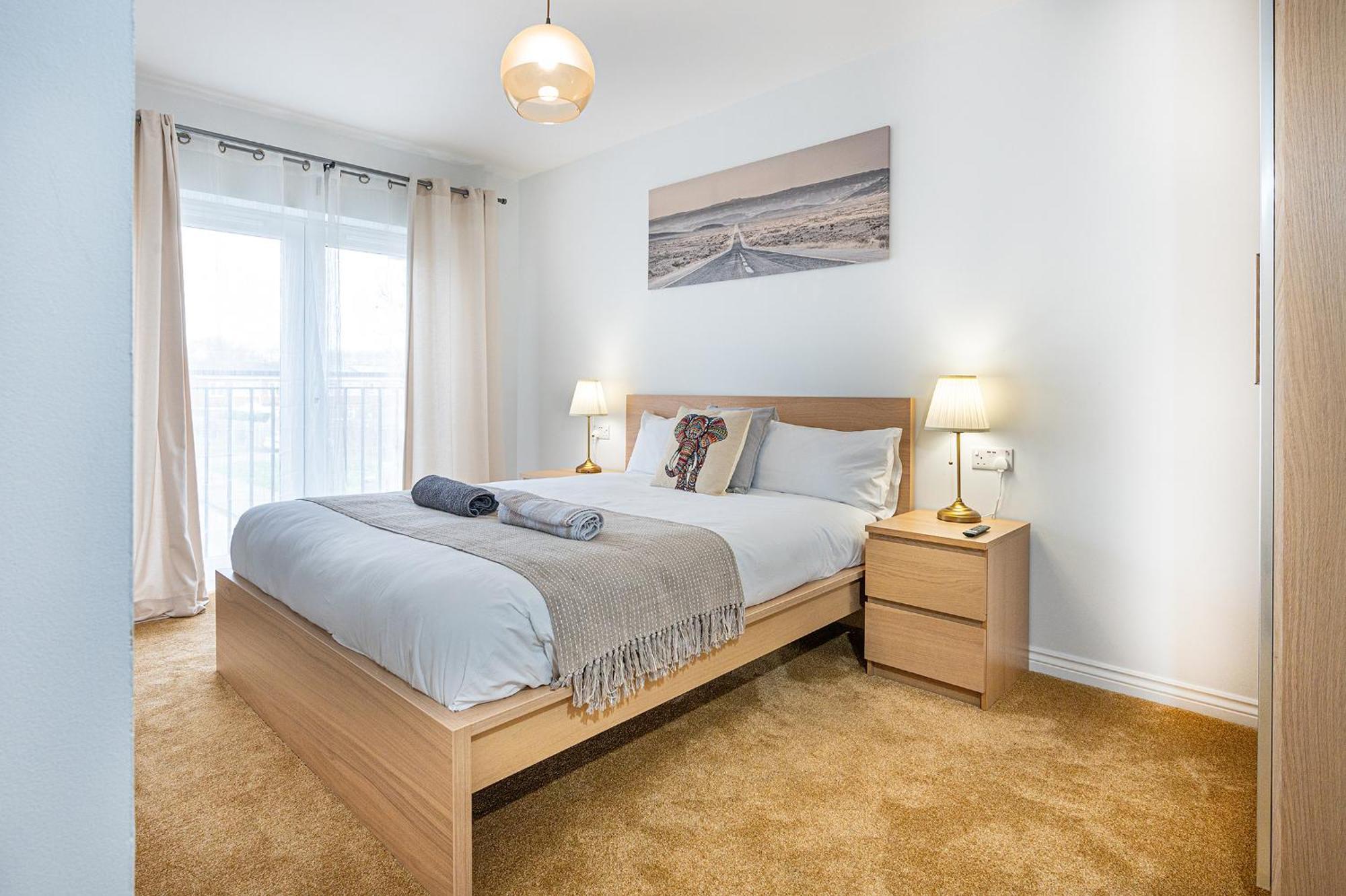 Reading 2-Bed Apartment & Parking Esterno foto